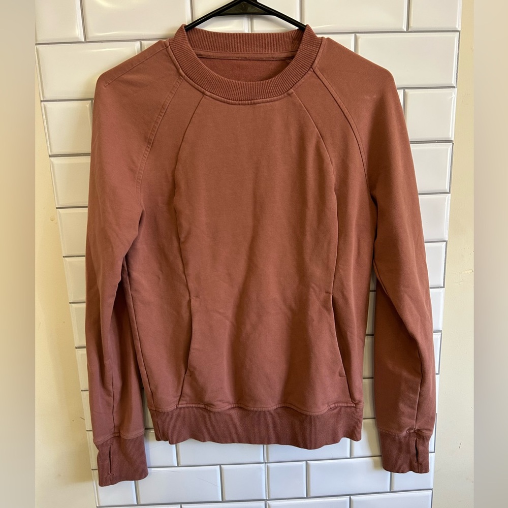 Lululemon Sport  Sweater  Color Mauve Size 4